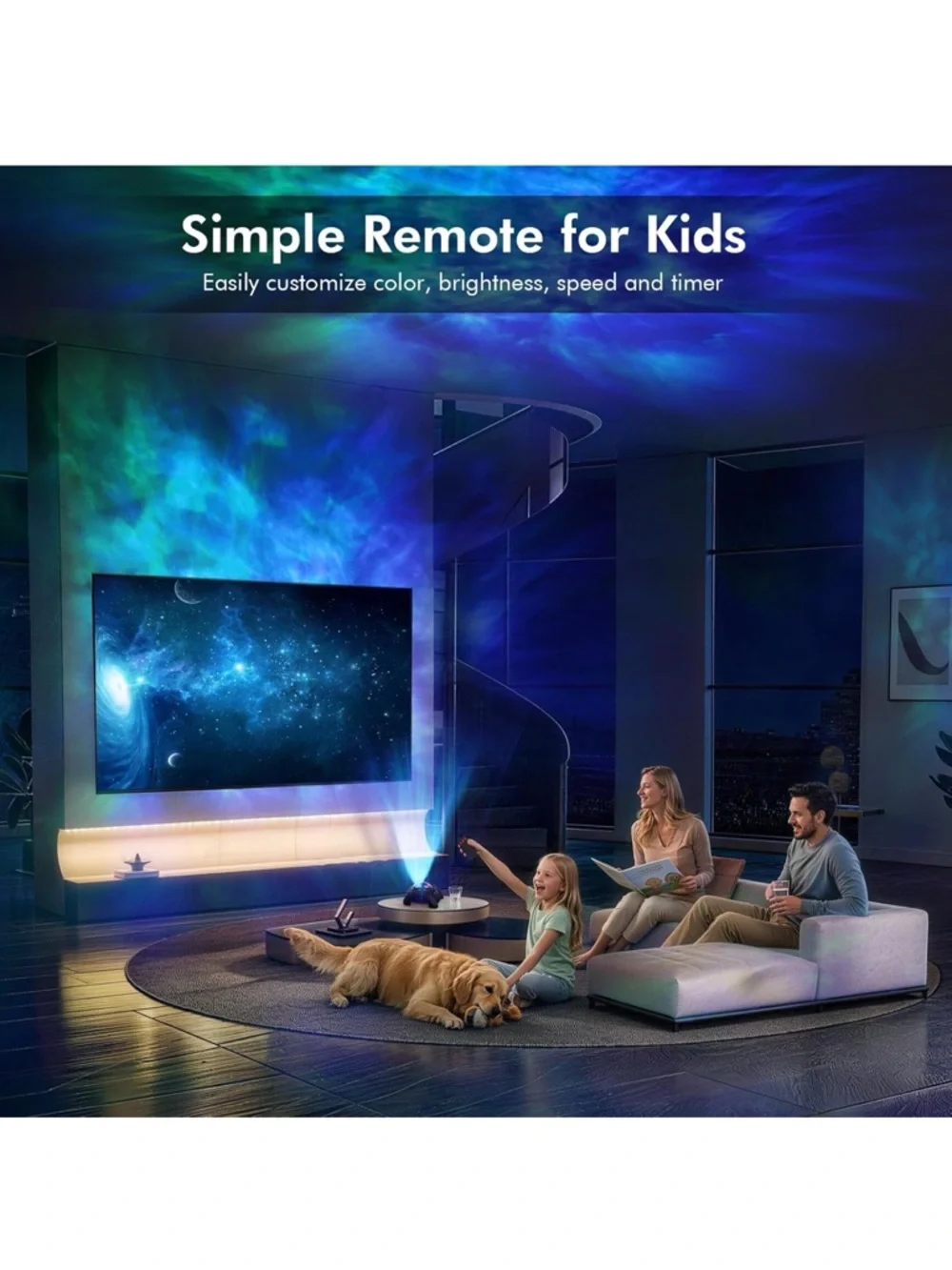 Stars projector for bedroom